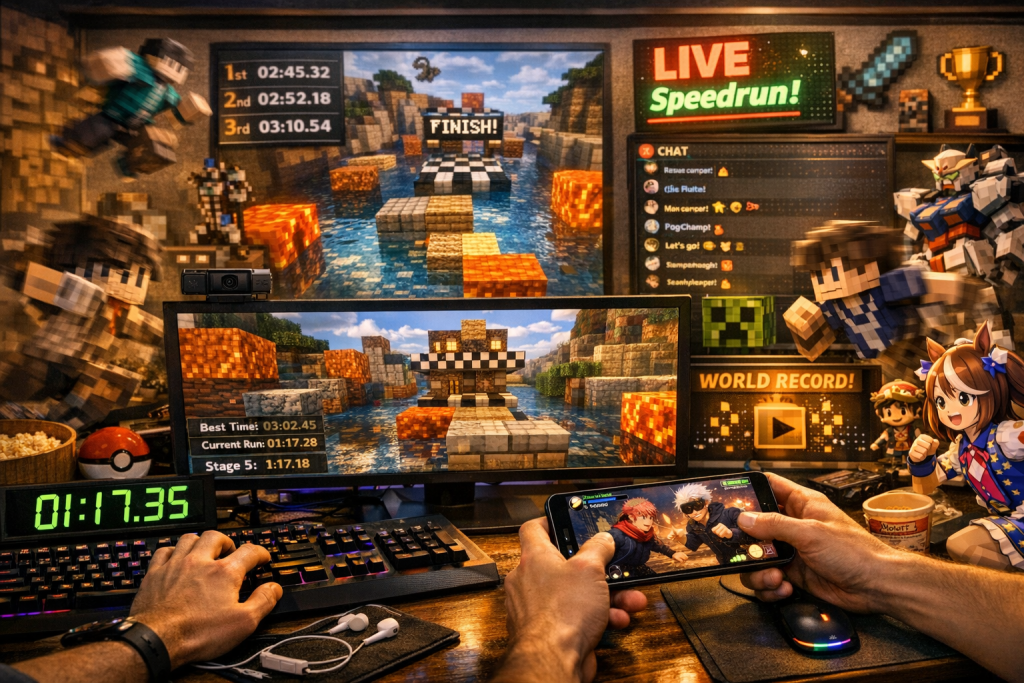 Speedrunning Culture and Its Influence on Minecraft Parkour Maps